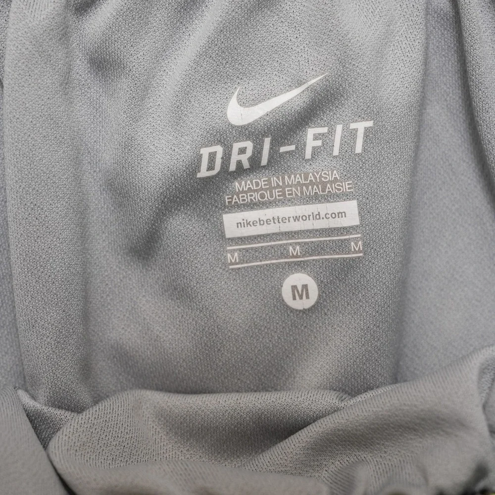 Nike Dri-Fit Running Shorts Women‎ M Brown Yellow Digital Pixel Print Drawstring